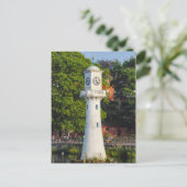 Scott Monument - Roath Park Lake, Cardiff Postcard Postkarte (Stehend Vorderseite)
