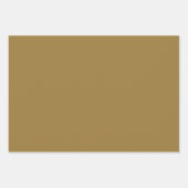 Scott Mustard Blue Modern Scottish Tartan Geschenkpapier Set (Vorderseite 3)