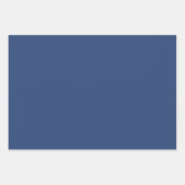 Scott Mustard Blue Modern Scottish Tartan Geschenkpapier Set (Vorderseite 2)