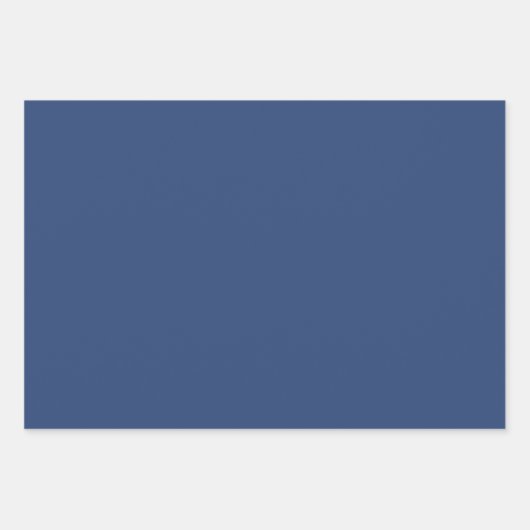 Scott Mustard Blue Modern Scottish Tartan Geschenkpapier Set (Vorderseite 2)