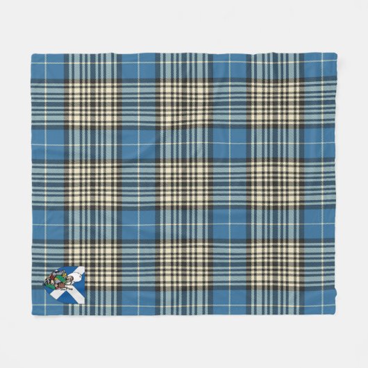 Scott Napier Ancient Tartan Kariert Fleecedecke (Vorderseite (Horizontal))