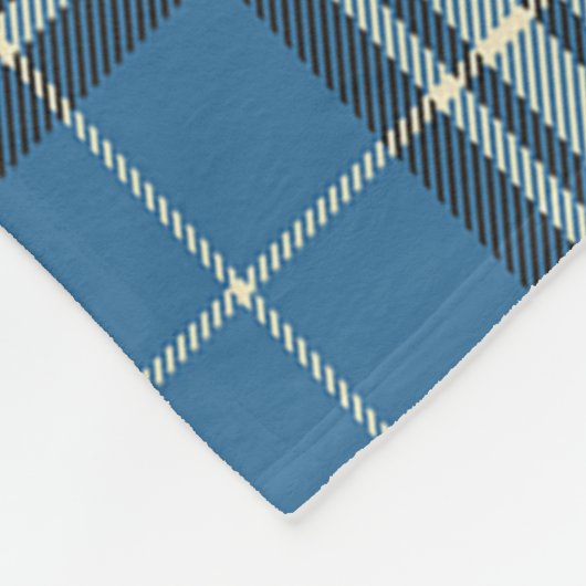 Scott Napier Ancient Tartan Kariert Fleecedecke (Ecke)