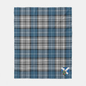 Scott Napier Modern Tartan Kariert Fleecedecke (Vorderseite)