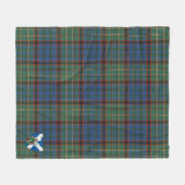 Scott Nicolson Junting Ancient Tartan Kariert Fleecedecke (Vorderseite (Horizontal))
