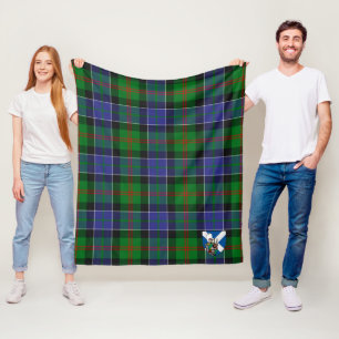 Scott Paterson Ancient Tartan Kariert Fleecedecke