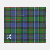 Scott Paterson Ancient Tartan Kariert Fleecedecke (Vorderseite (Horizontal))