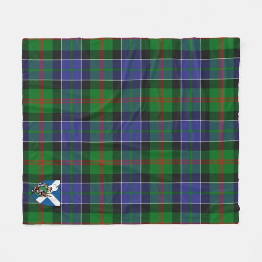 Scott Paterson Ancient Tartan Kariert Fleecedecke (Vorderseite (Horizontal))