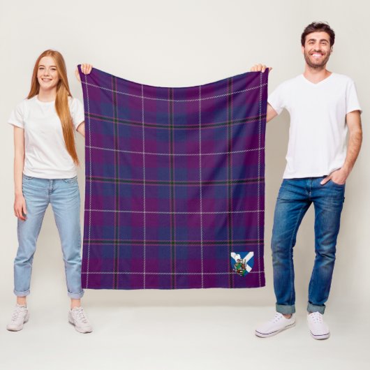 Scott Pride of Glencoe Tartan Kariert Fleecedecke (Beispiel)