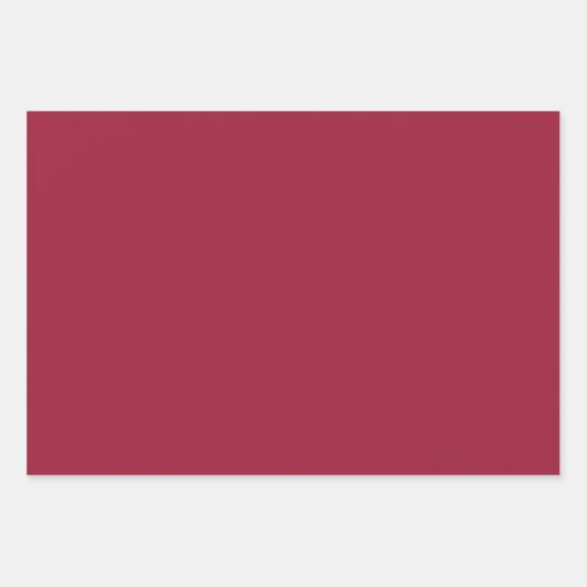 Scott Red Green Modern Scottish Tartan Geschenkpapier Set (Vorderseite 2)