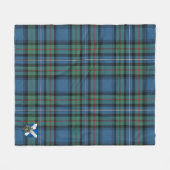 Scott Robertson Jagen Ancient Tartan Kariert Fleecedecke (Vorderseite (Horizontal))