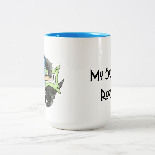 Scott Rock Guitar Rocker Tasse (Mittel)