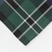 Scott Rose Jagd Modernes Tartan Kariert Fleecedecke (Ecke)