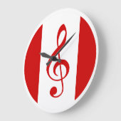 Scott Ruhs Logo Großuhr Große Wanduhr (Winkel)