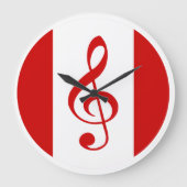 Scott Ruhs Logo Großuhr Große Wanduhr (Vorderseite)