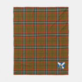 Scott Seton Jagd Modernes Tartan Kariert Fleecedecke (Vorderseite)