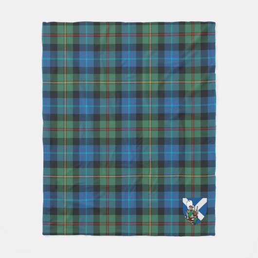 Scott Smith Ancient Tartan Kariert Fleecedecke (Vorderseite)