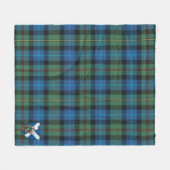 Scott Smith Ancient Tartan Kariert Fleecedecke (Vorderseite (Horizontal))