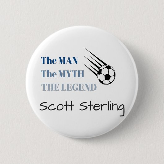 Scott Sterling T-Shirt Studio C Fußball-Torhüter-F Button (Vorderseite)