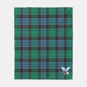 Scott Stewart Old Ancient Tartan Kariert Fleecedecke (Vorderseite)
