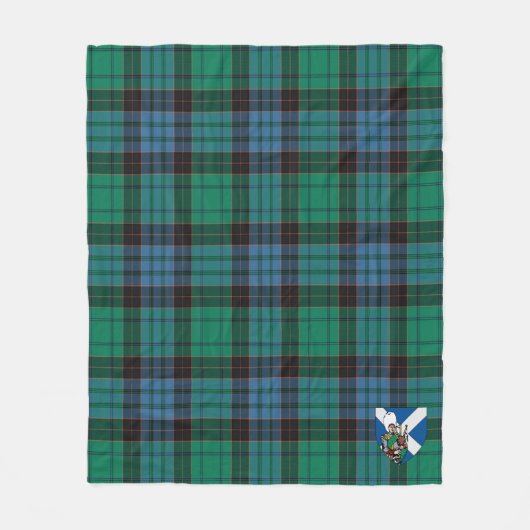Scott Stewart Old Ancient Tartan Kariert Fleecedecke (Vorderseite)