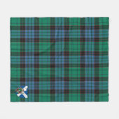 Scott Stewart Old Ancient Tartan Kariert Fleecedecke (Vorderseite (Horizontal))