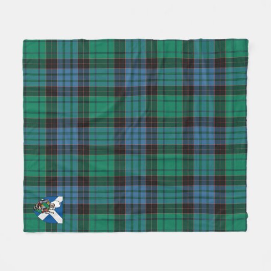 Scott Stewart Old Ancient Tartan Kariert Fleecedecke (Vorderseite (Horizontal))