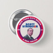 Scott Stringer für NYC Mayor 2021 Button (Vorne & Hinten)
