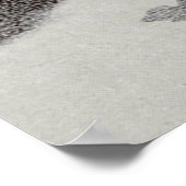 Scott Surreal Winter Night Poster (Ecke)