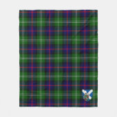 Scott Sutherland Weathered Tartan Kariert Fleecedecke (Vorderseite)