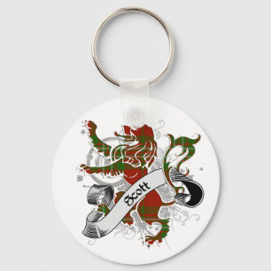 Scott Tartan Lion Schlüsselanhänger