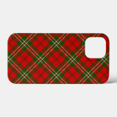 Scott Tartan Rot kariert Case-Mate iPhone Hülle (Rückseite (Horizontal))