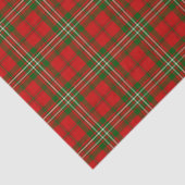 Scott Tartan Rot kariert Seidenpapier (Detail)