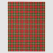 Scott Tartan Rot kariert Seidenpapier (Vorderseite)