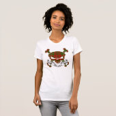 Scott Tartan Skull T-Shirt (Vorne ganz)