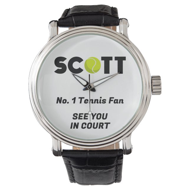 Scott Tennis Armbanduhr (Vorderseite)