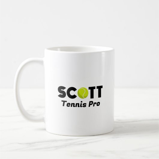Scott Tennis Kaffeetasse (Links)