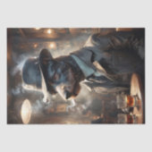 Scott Terrier Dog - Decoupage - Seidenpapier (Vorderseite)