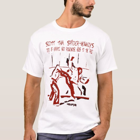 Scott Tha Spinne-Affe T-Shirt (Vorderseite)
