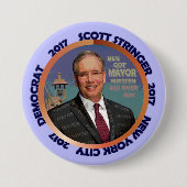 Scott-Tragbalken für NYC Bürgermeister 2017 Button (Vorderseite)