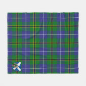 Scott Turnbull Jagd Tartan Kariert Fleecedecke (Vorderseite (Horizontal))