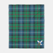 Scott Urquhart Ancient Tartan Kariert Fleecedecke (Vorderseite)