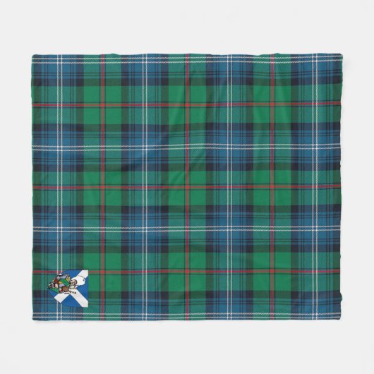 Scott Urquhart Ancient Tartan Kariert Fleecedecke (Vorderseite (Horizontal))