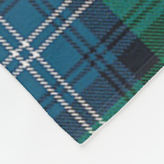 Scott Urquhart Ancient Tartan Kariert Fleecedecke (Ecke)