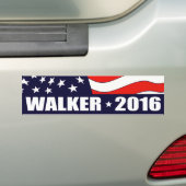 Scott Walker Präsident 2016 Autoaufkleber (Auf Auto)