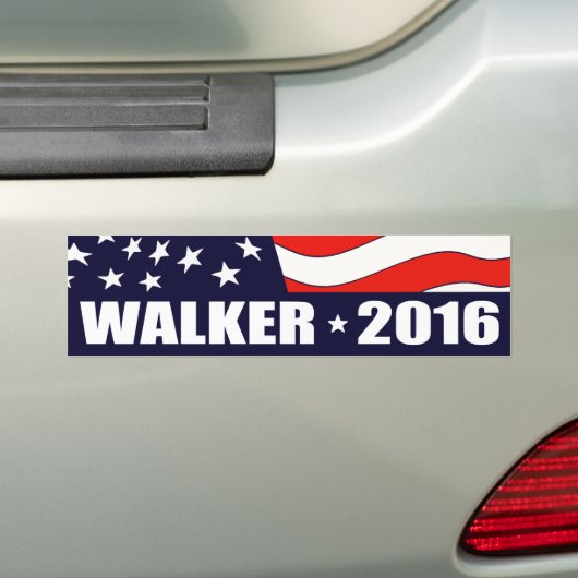 Scott Walker Präsident 2016 Autoaufkleber (Auf Auto)