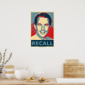 Scott Walker Recall Poster (Küche)