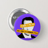 Scott-Wanderer gerade ein Punk in den Hosen des Button (Vorne & Hinten)