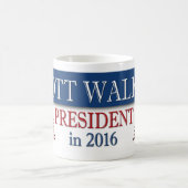 Scott-Wanderer-Präsident 2016 Kaffeetasse (Mittel)
