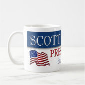 Scott-Wanderer-Präsident 2016 Kaffeetasse (Links)