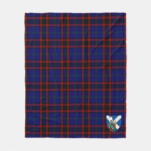 Scott Wedderburn Tartan Kariert Fleecedecke (Vorderseite)